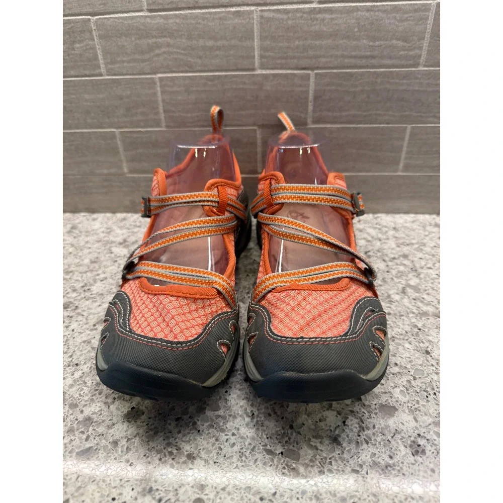 Chaco Women's Outcross EVO MJ Shoes Orange/Grey Gorpcore Water Hiking Size 8.5